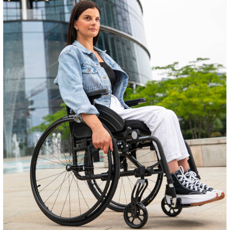 Rehasense ICON 30 FAF Standard Wheelchair Aluminium PU Wheel