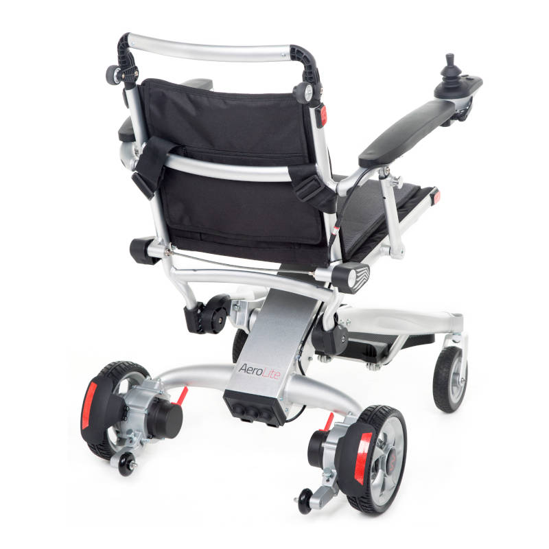 Motion Healthcare Aerolite Powerchair Folding Aluminium 4mph 115kg/18st 15miles/24km