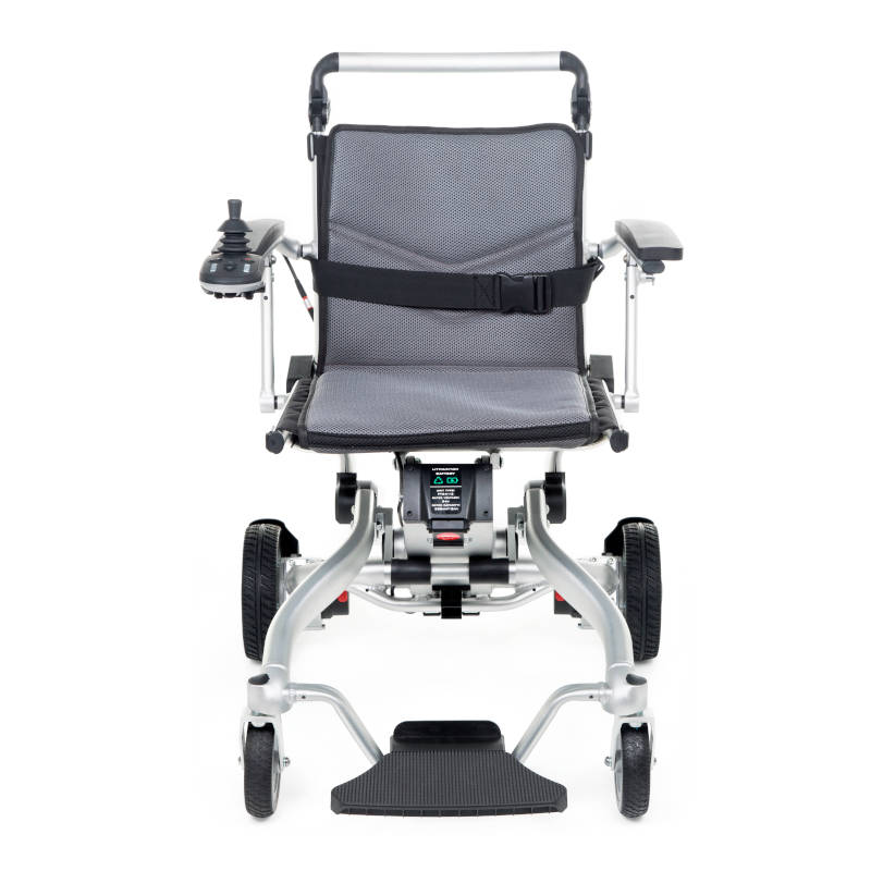 Motion Healthcare Aerolite Powerchair Folding Aluminium 4mph 115kg/18st 15miles/24km