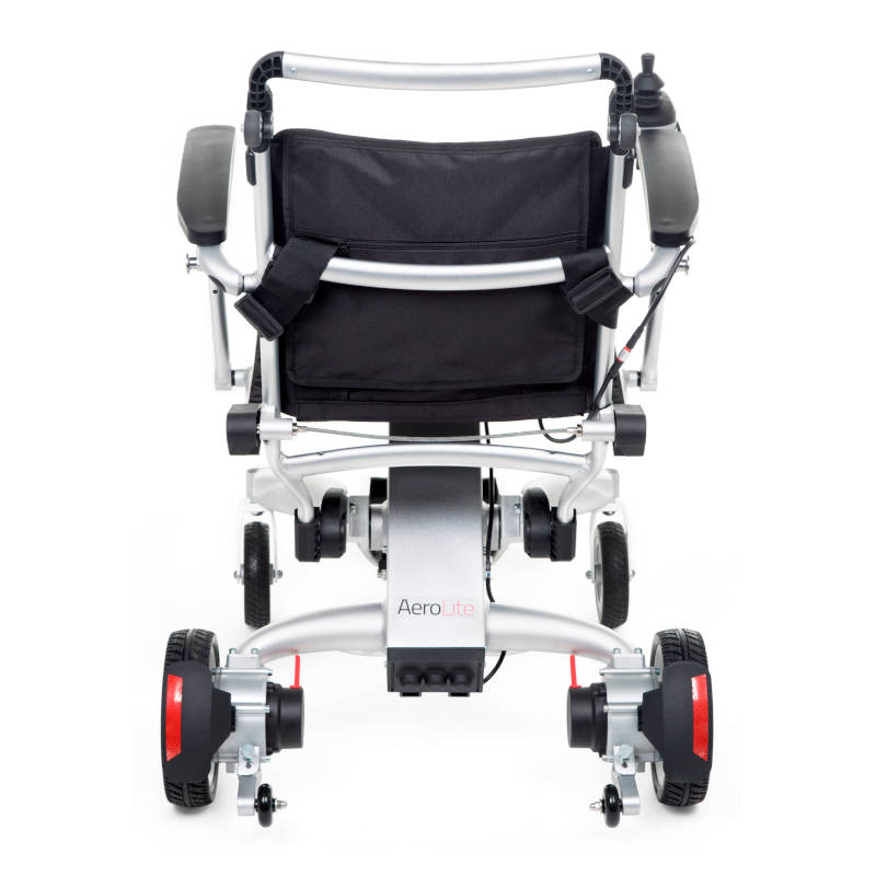 Motion Healthcare Aerolite Powerchair Folding Aluminium 4mph 115kg/18st 15miles/24km