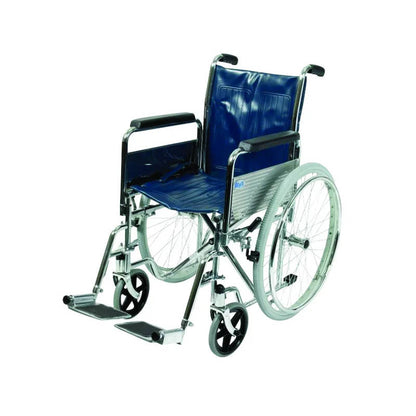 Days Chrome-Plated Steel Wheelchair Self-Propelled