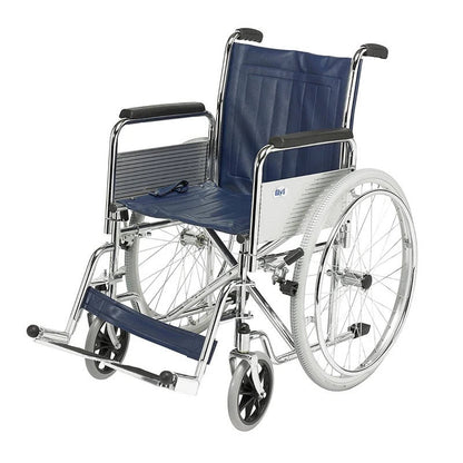 Days Chrome-Plated Steel Wheelchair Self-Propelled