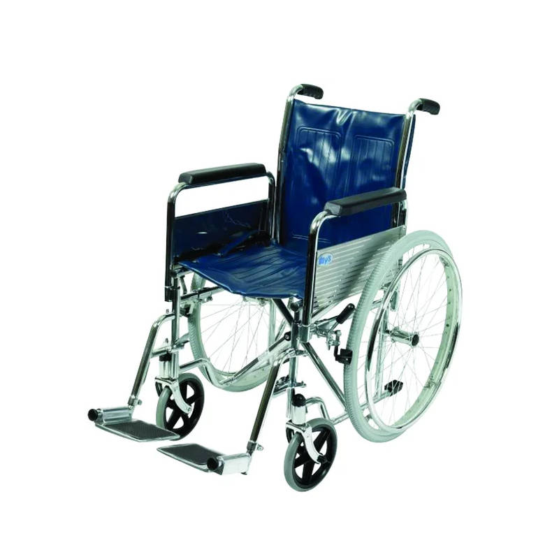 Days Chrome-Plated Steel Wheelchair Self-Propelled