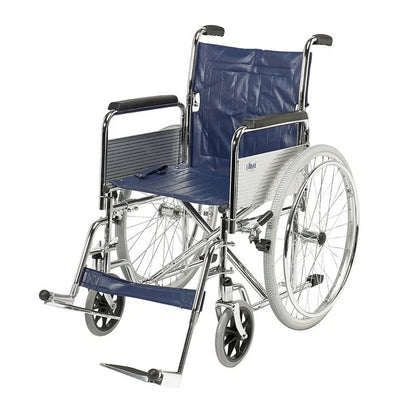 Days Chrome-Plated Steel Wheelchair Self-Propelled