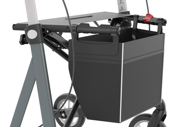 Rehasense SERVER HD Rollator XL-Aluminium Lightweight TPE Wheels ...