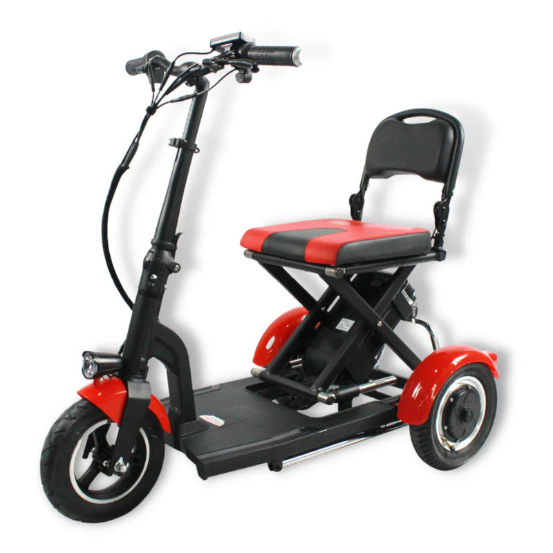 Betty & Bertie Ren Manual Folding Mobility Scooter Light Weight Collapsible 165kg Capacity