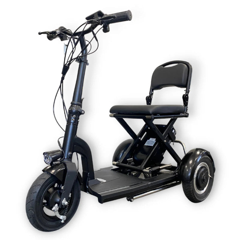 Betty & Bertie Ren Manual Folding Mobility Scooter Light Weight Collapsible 165kg Capacity