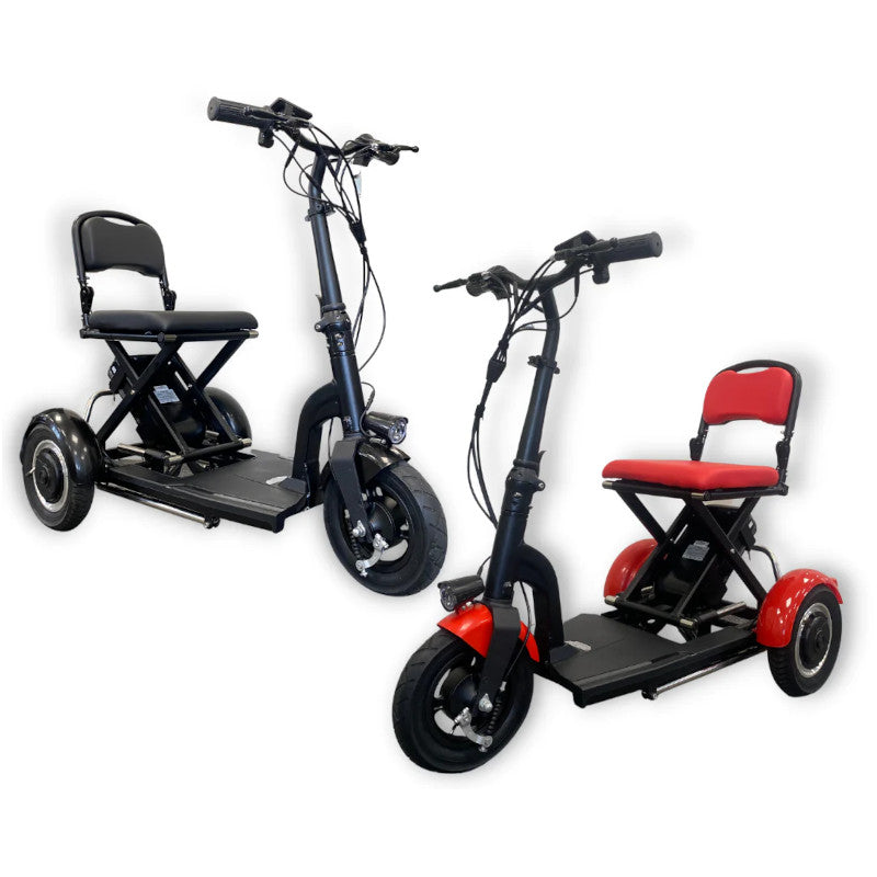 Betty & Bertie Ren Manual Folding Mobility Scooter Light Weight Collapsible 165kg Capacity