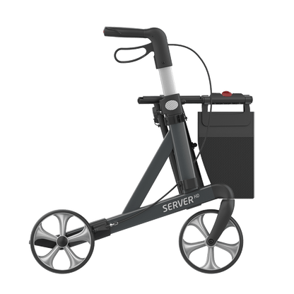 Rehasense SERVER HD Rollator XL-Aluminium Lightweight TPE Wheels