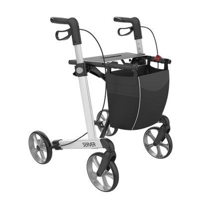 Rehasense SERVER Rollator Aluminium Lightweight TPE Wheels