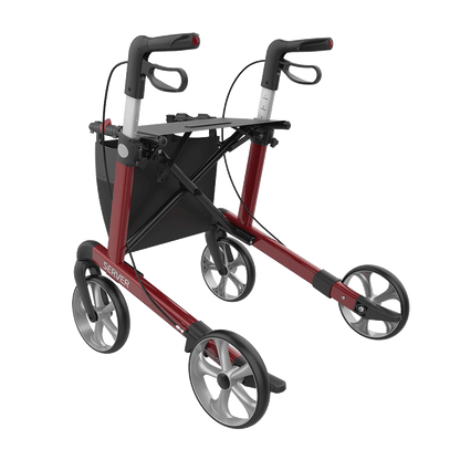 Rehasense SERVER Rollator Aluminium Lightweight TPE Wheels