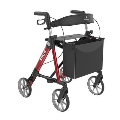 Rehasense STYLUS Rollator Aluminium Lightweight TPE Wheels