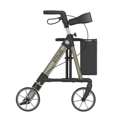 Rehasense STYLUS Rollator Aluminium Lightweight TPE Wheels