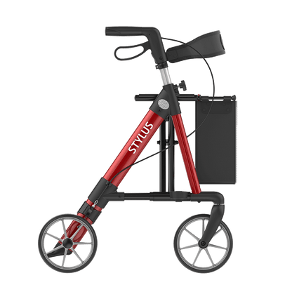 Rehasense STYLUS Rollator Aluminium Lightweight TPE Wheels