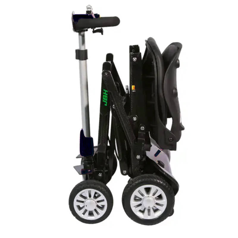 Betty & Bertie Zinnia CarbonLite Manual Folding Mobility Scooter Ultra Light Collapsible 140kg Capacity