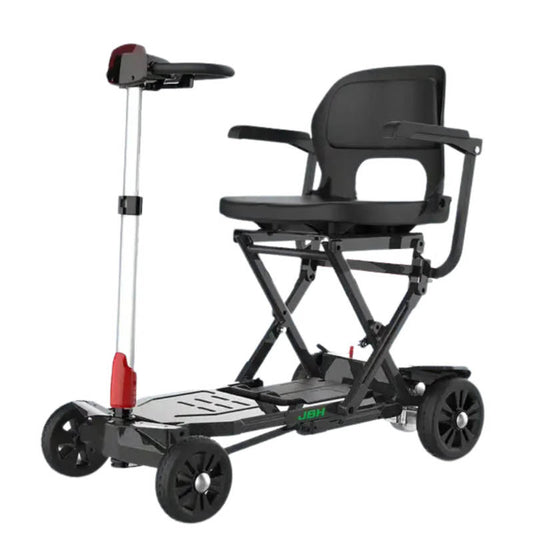 Betty & Bertie Zinnia CarbonLite Manual Folding Mobility Scooter Ultra Light Collapsible 140kg Capacity