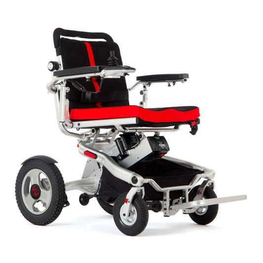 Motion Healthcare Aerolite Trekker Powerchair Folding Aluminium 4mph 150kg/23.5st 18miles/30km