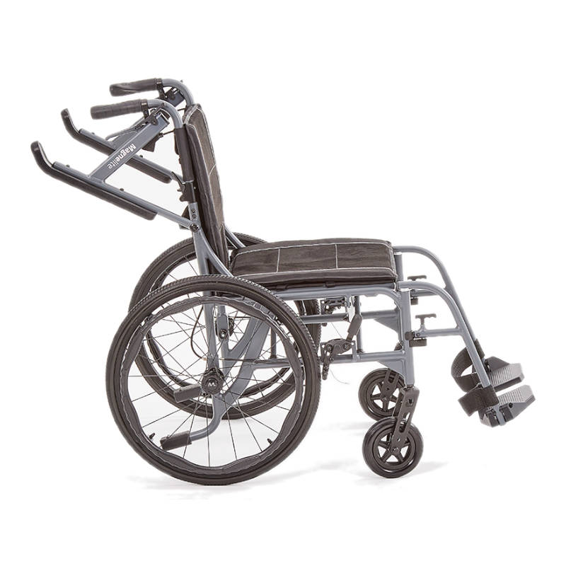 Motion Healthcare Magnelite Self-Propelling Wheelchair Folding 125kg/19st