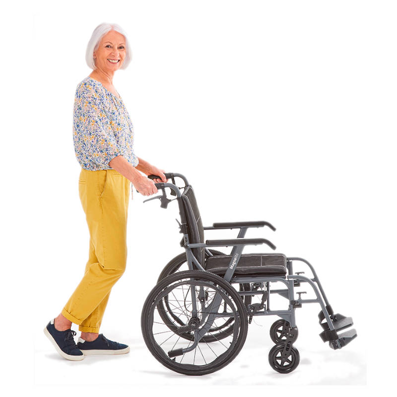 Motion Healthcare Magnelite Self-Propelling Wheelchair Folding 125kg/19st