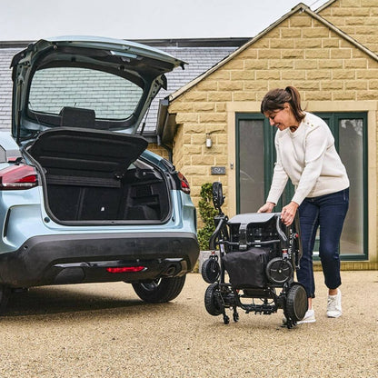 Motion Healthcare Photon Powerchair Carbon Fibre Folding 4mph 150kg/23.5st 12miles