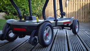 Monarch Air Manual Folding Mobility Scooter Ultra Light Weight Collapsible 125kg Capacity